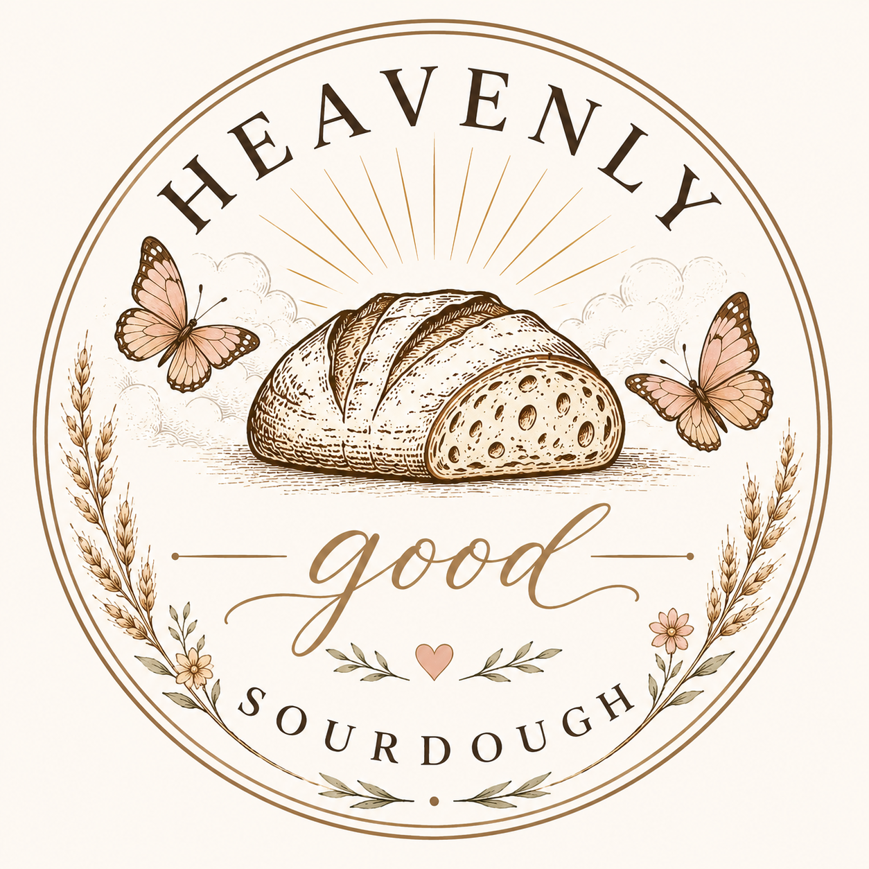Heavenly Good Sourdough logo
